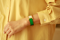 Load image into Gallery viewer, Hermes Watch Strap : Swift Leather : Bamboo green