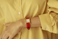 Load image into Gallery viewer, Hermes Watch Strap : Epsom Leather : Red