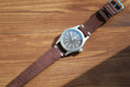 Load image into Gallery viewer, Grand Seiko Watch Strap : Suede Leather : Cocoa : Vintage