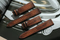Load image into Gallery viewer, Regular watch strap : Letter strap : Antique Brown : 20-16 | 19-16 | 18-16 | 16-14