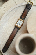 Load image into Gallery viewer, Regular watch strap : Letter strap : Antique Brown : 20-16 | 19-16 | 18-16 | 16-14