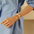 Load image into Gallery viewer, Hermes Watch Strap : Swift Leather : Milk white