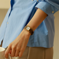 Load image into Gallery viewer, Hermes Watch Strap : Goat Leather : Etoupe