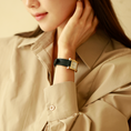 Load image into Gallery viewer, Hermes Watch Strap : Goat Leather : Dark Green