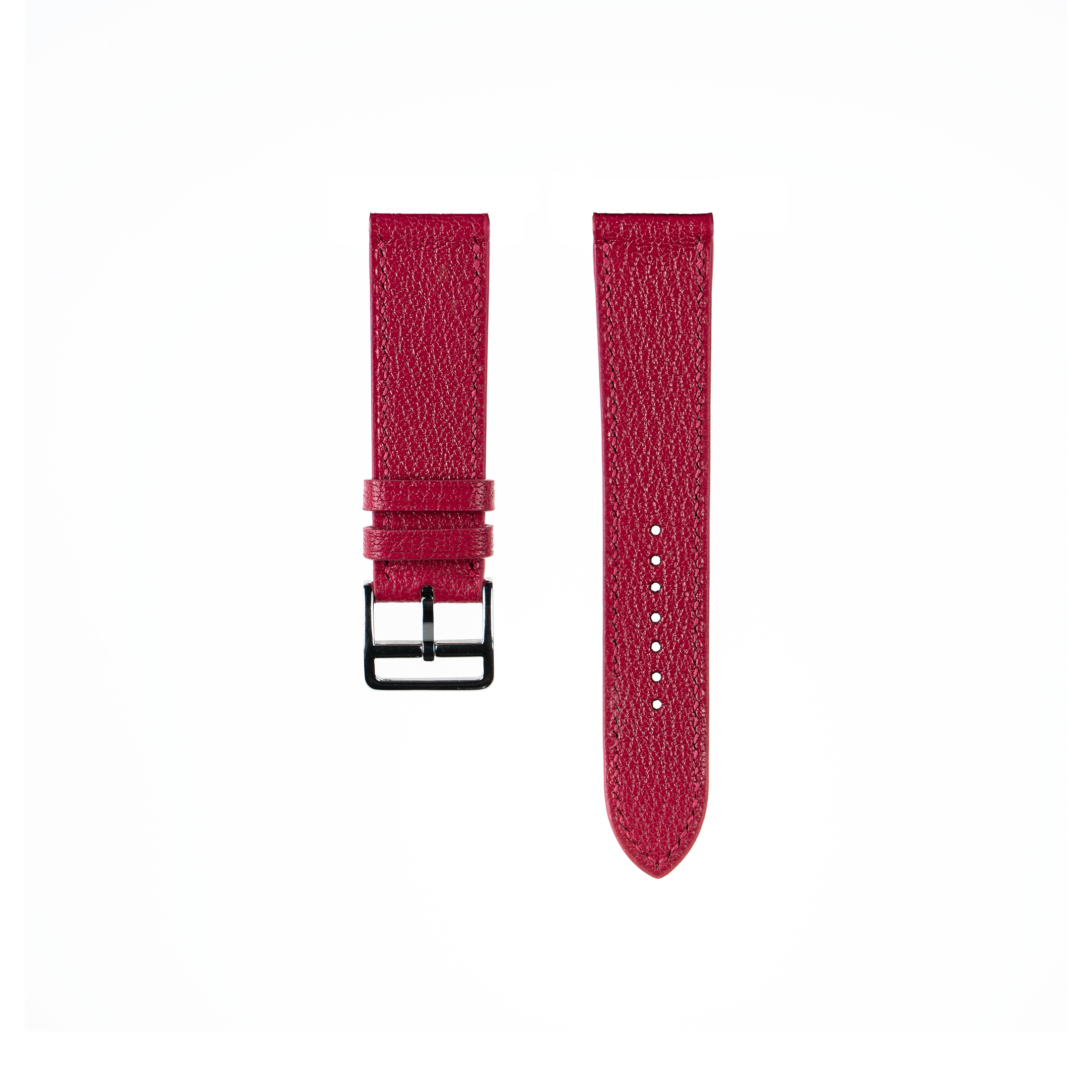 Regular watch strap : Goat Leather : Pink : 22-20 | 22-18 | 21-18 | 20-18