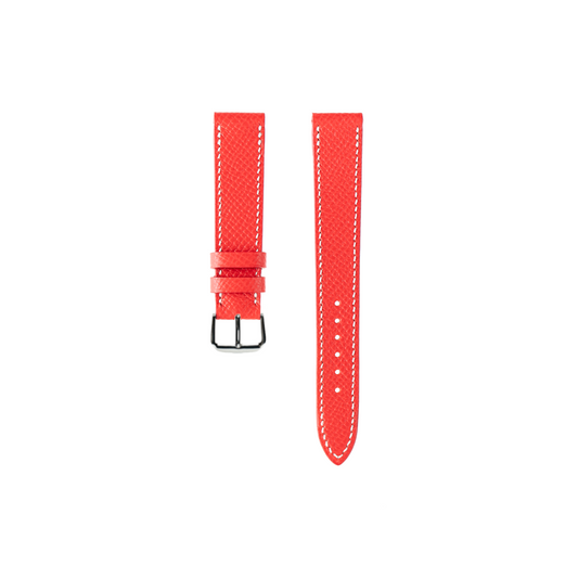 Cartier Tank Solo Strap : Epsom Leather : Red