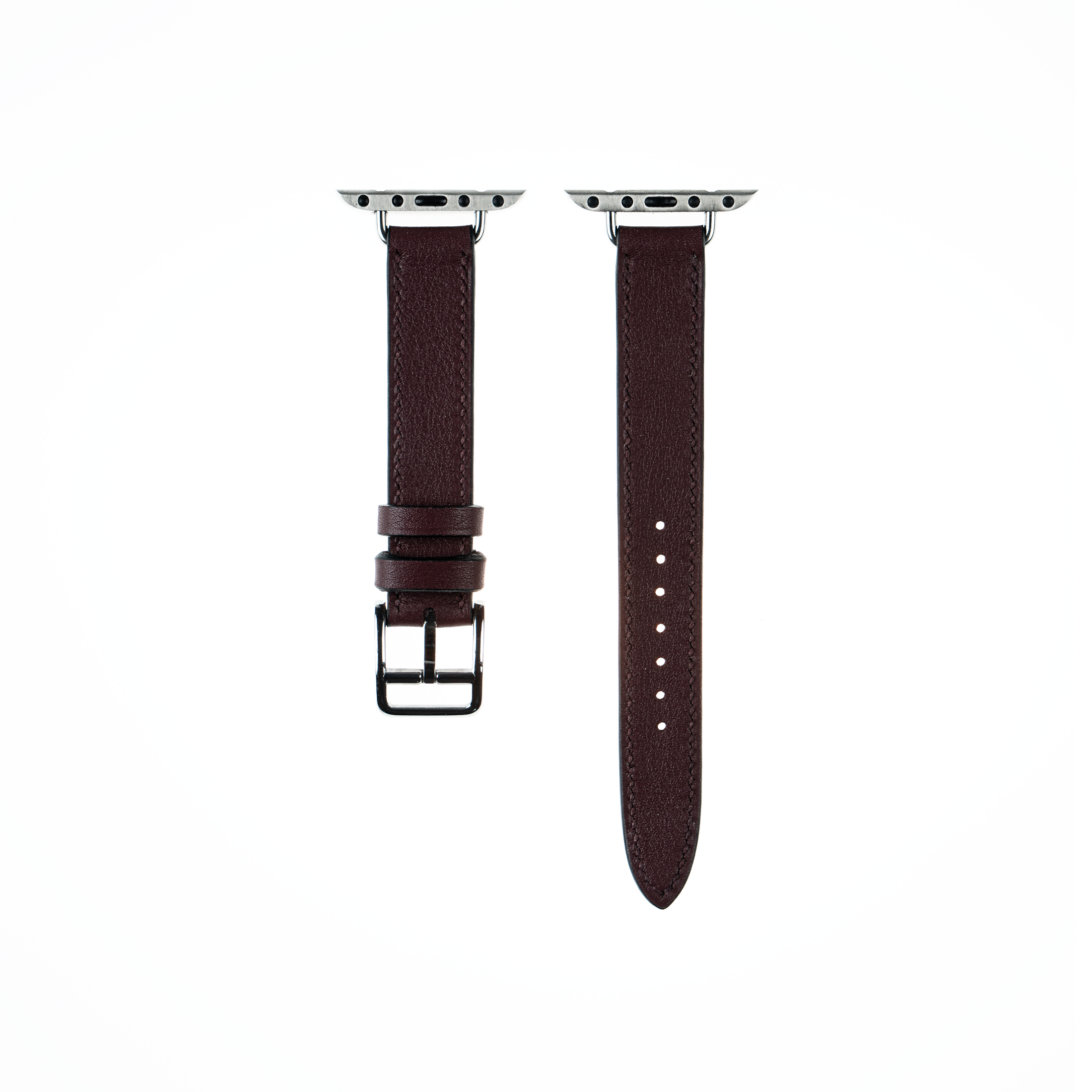 Apple Watch Strap : Swift Leather : Rouge : Attelage Single