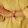 Load image into Gallery viewer, Hermes Watch Strap : Swift Leather : Orange
