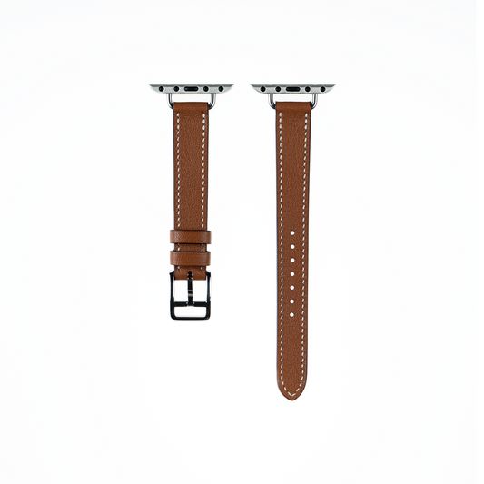 Apple Watch Strap : Swift Leather : Gold : Attelage Single