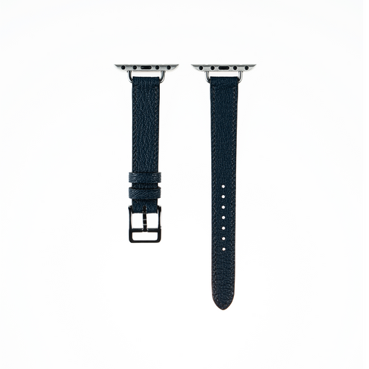 Apple Watch Strap : Goat Leather : Navy : Attelage Single