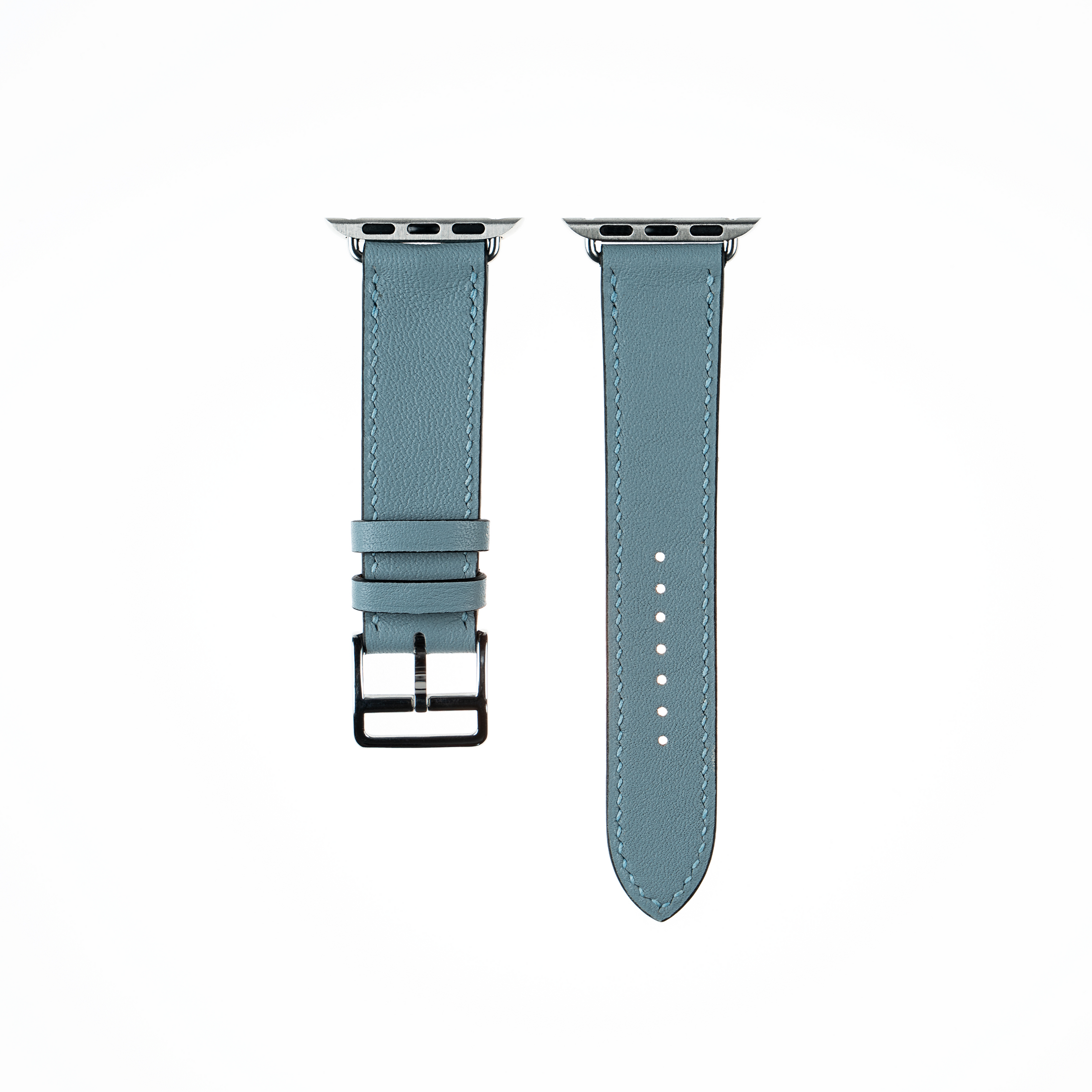 Apple Watch Strap : Swift Leather : Blue lin : Single