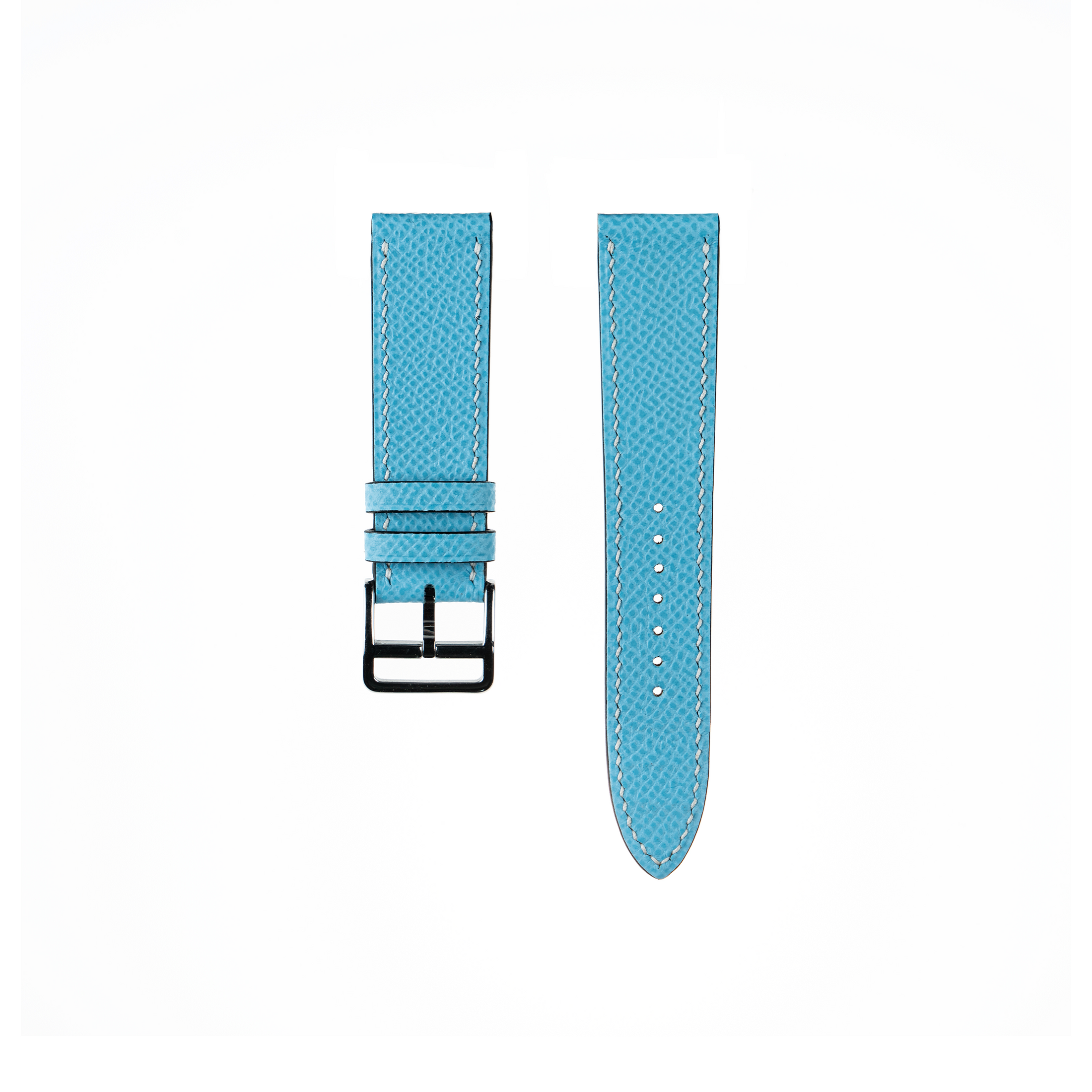 Galaxy Watch Strap : Epsom Leather : Blue lin : Single