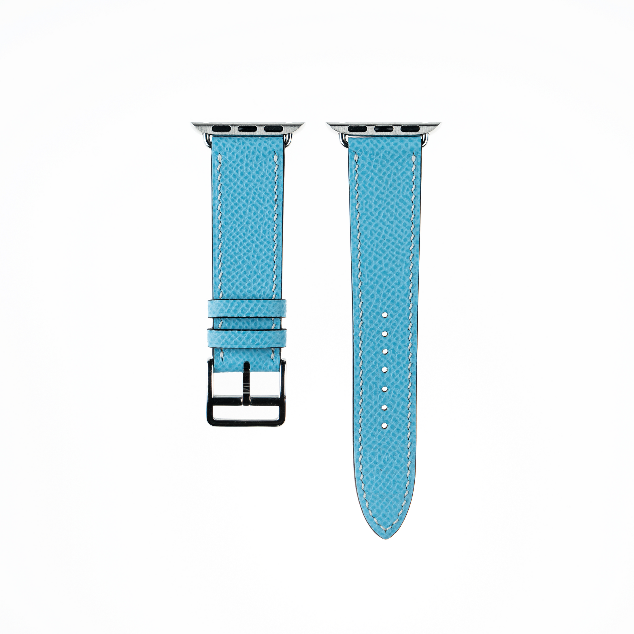 Apple Watch Strap : Epsom Leather : Blue lin : Single