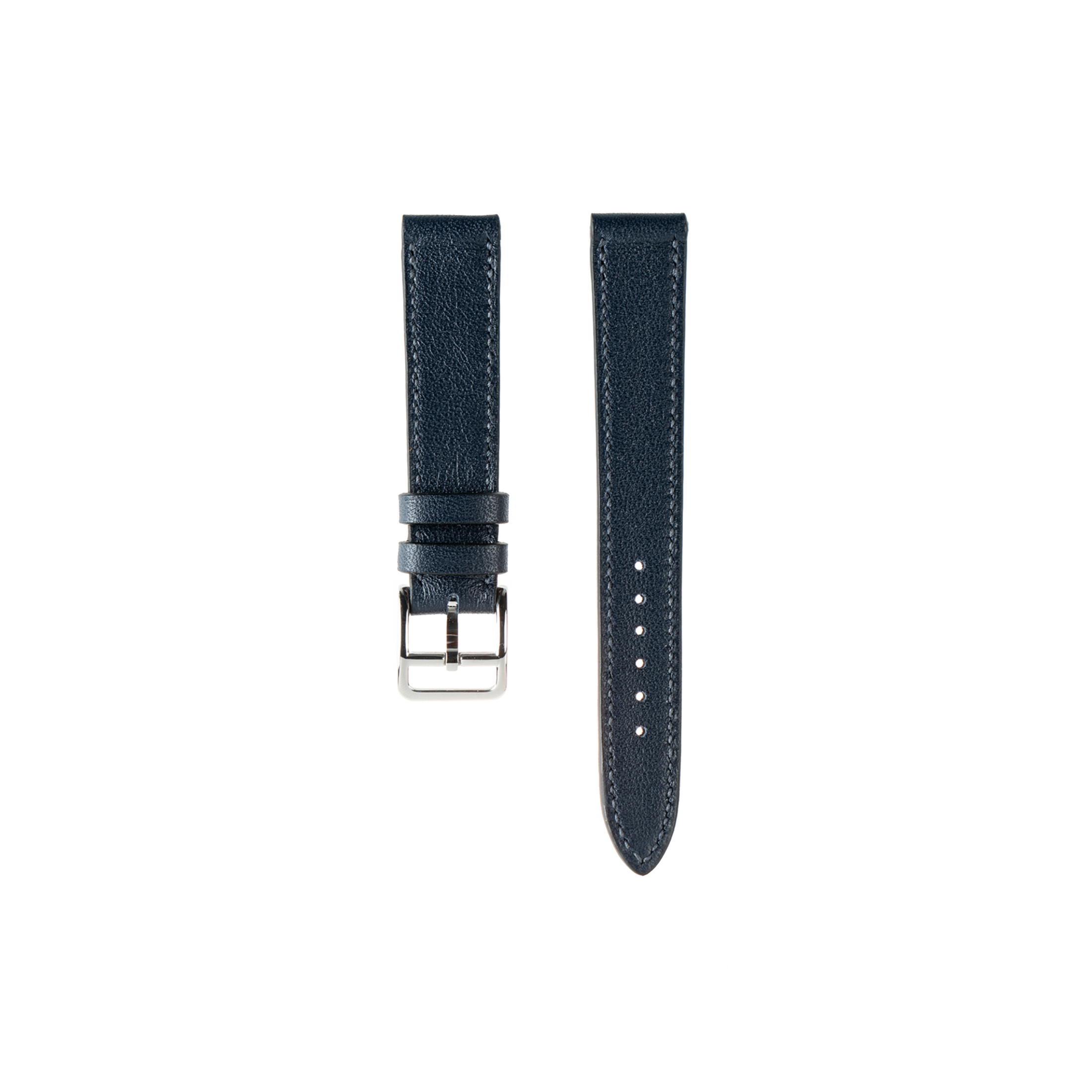 Hermes Watch Strap : Swift Leather : Navy