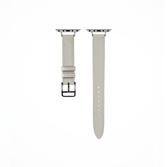 Apple Watch Strap : Swift Leather : Beton : Attelage Single