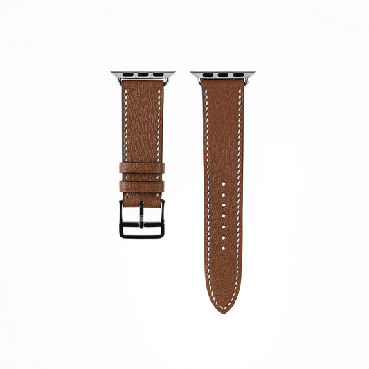 Apple Watch Strap : Goat Leather : Gold brown : Single