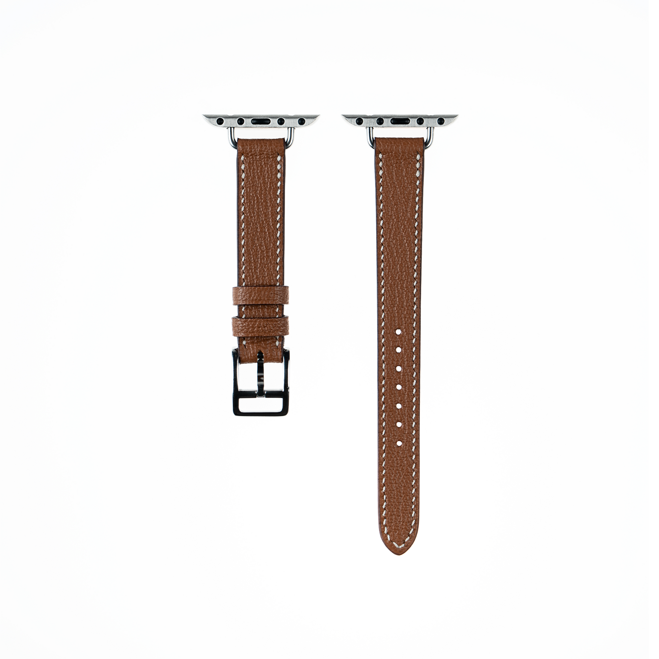 Apple Watch Strap : Goat Leather : Gold brown : Attelage Single