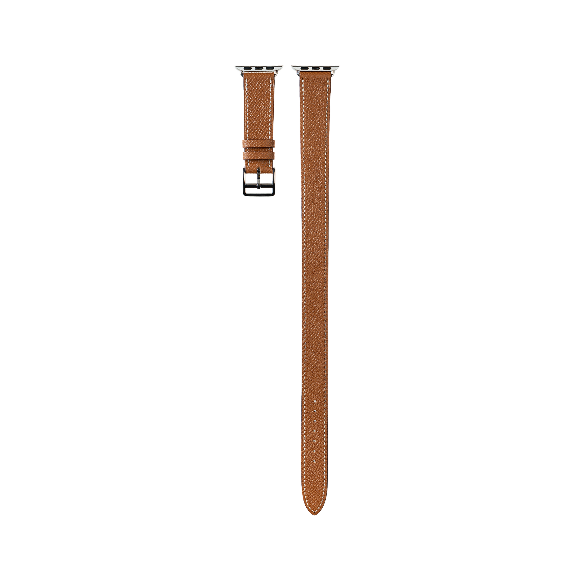 Apple Watch Strap : Epsom Leather : Gold brown : Double