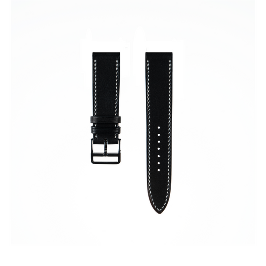 Galaxy Watch Strap : Barenia Leather :  Black : Single