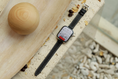 Load image into Gallery viewer, Apple Watch Strap : Barenia Leather : Black : Attelage Single
