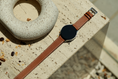 Load image into Gallery viewer, Galaxy Watch Strap : Swift Leather : Gold : Double
