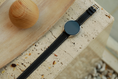 Load image into Gallery viewer, Galaxy Watch Strap : Epsom Leather : Black : Double
