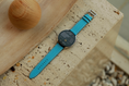 Load image into Gallery viewer, Galaxy Watch Strap : Epsom Leather : Blue lin : Single
