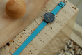 Load image into Gallery viewer, Galaxy Watch Strap : Epsom Leather : Blue lin : Double
