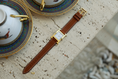 Load image into Gallery viewer, Hermes Watch Strap : Barenia Leather : Gold brown
