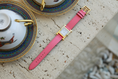 Load image into Gallery viewer, Hermes Watch Strap : Swift Leather : Rose azalee
