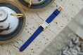 Load image into Gallery viewer, Hermes Watch Strap : Swift Leather : Blue
