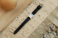 Load image into Gallery viewer, Hermes Watch Strap : Swift Leather : Black
