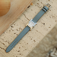 Load image into Gallery viewer, Hermes Watch Strap : Swift Leather : Blue lin
