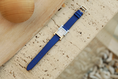 Load image into Gallery viewer, Hermes Watch Strap : Swift Leather : Blue
