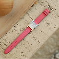 Load image into Gallery viewer, Hermes Watch Strap : Swift Leather : Rose azalee
