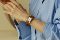 Load image into Gallery viewer, Hermes Watch Strap : Swift Leather : Gold
