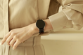 Load image into Gallery viewer, Galaxy Watch Strap : Swift Leather : Black : Single
