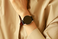 Load image into Gallery viewer, Galaxy Watch Strap : Swift Leather : Navy : Single
