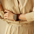 Load image into Gallery viewer, Apple Watch Strap : Barenia Leather : Ebene : Double
