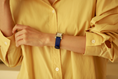 Load image into Gallery viewer, Hermes Watch Strap : Swift Leather : Blue
