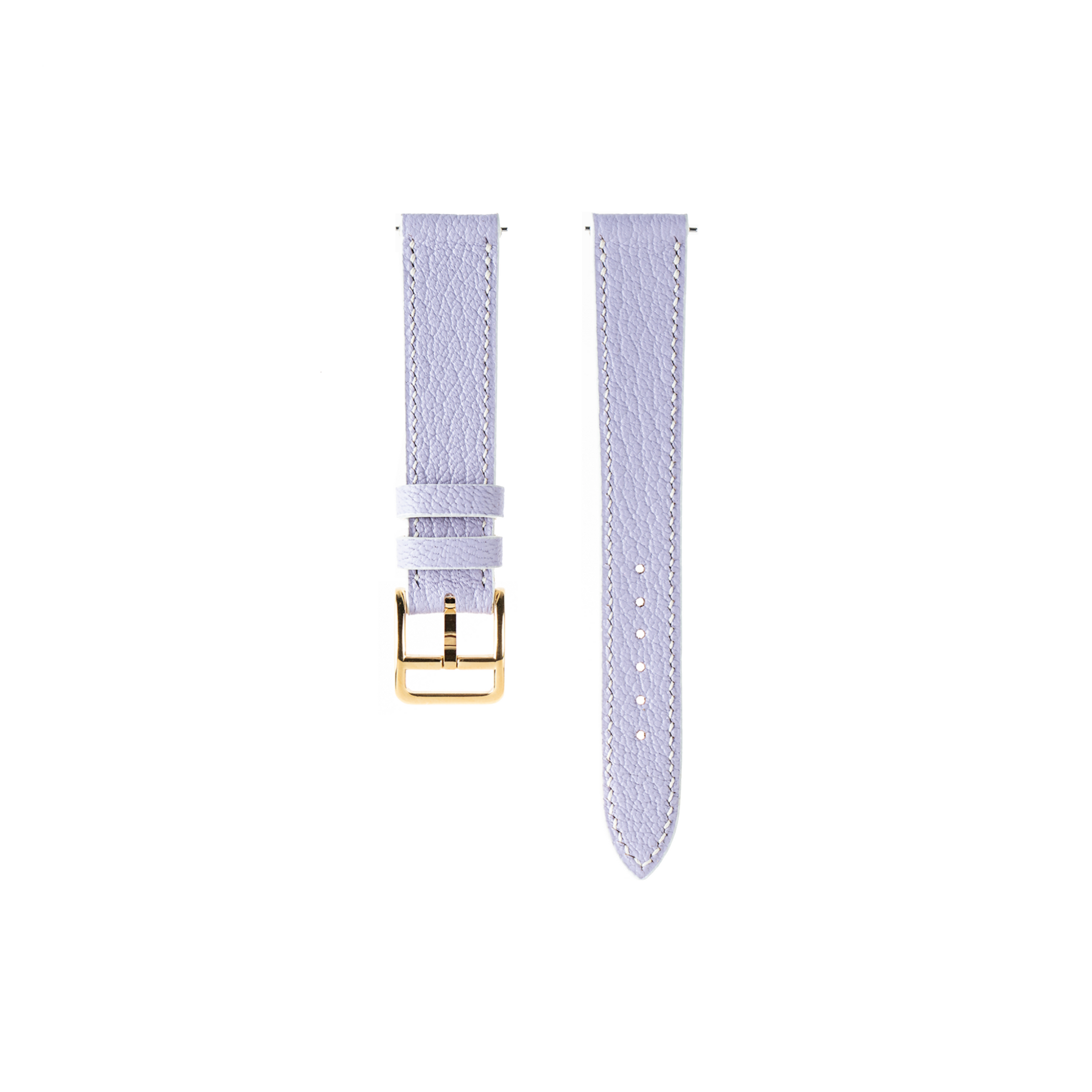 Hermes Watch Strap : Goat Leather : Purple