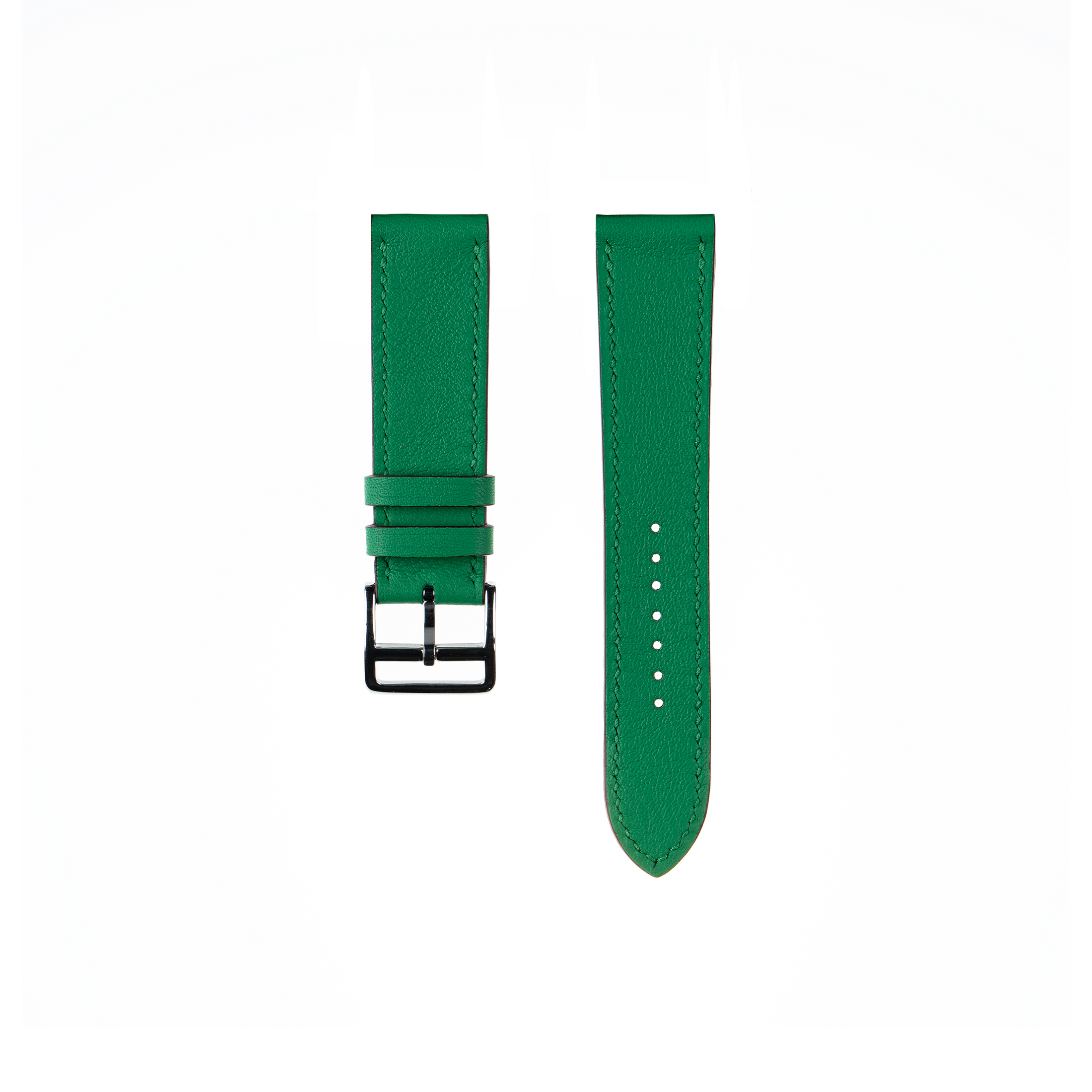 Galaxy Watch Ultra Strap : Swift Leather : Bamboo green : Single