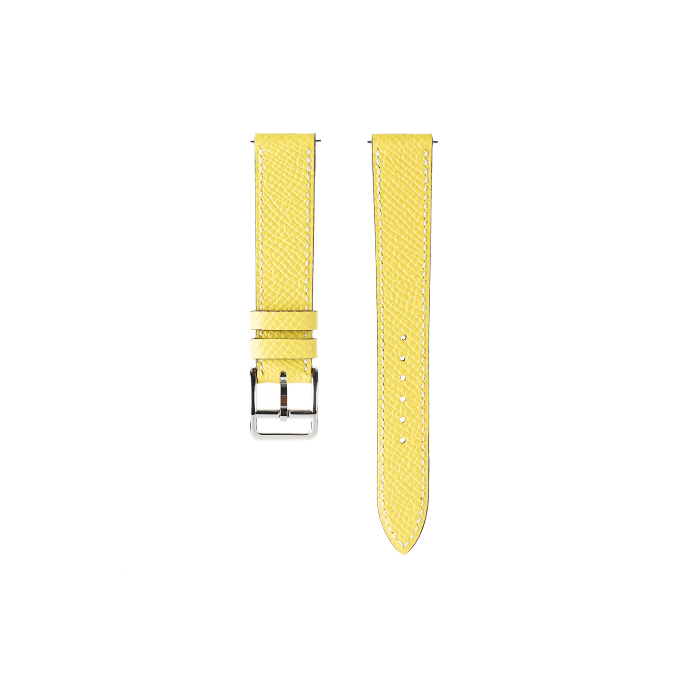 Hermes Watch Strap : Epsom Leather : Lime