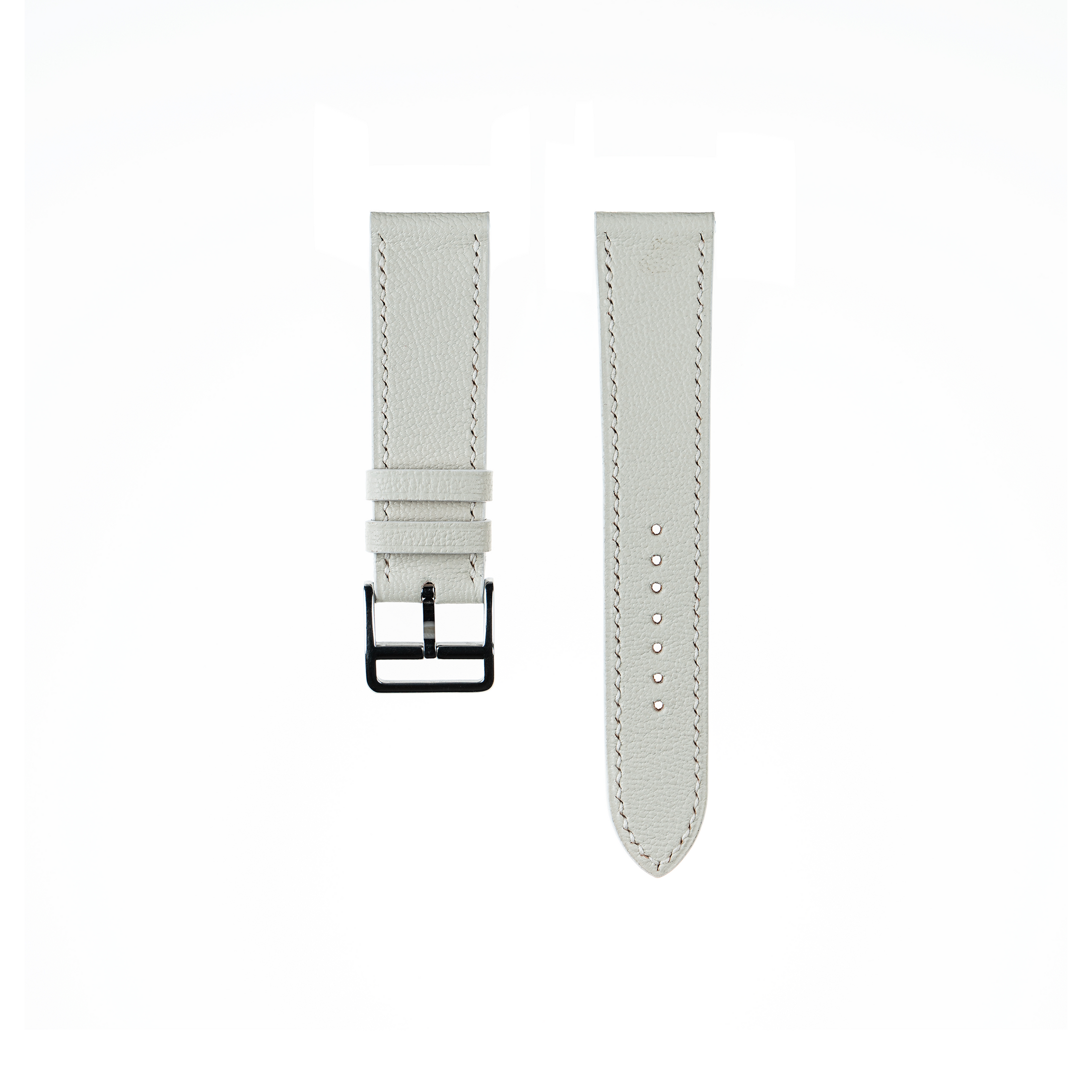 Regular watch strap : Goat Leather : Beige : 22-20 | 22-18 | 21-18 | 20-18