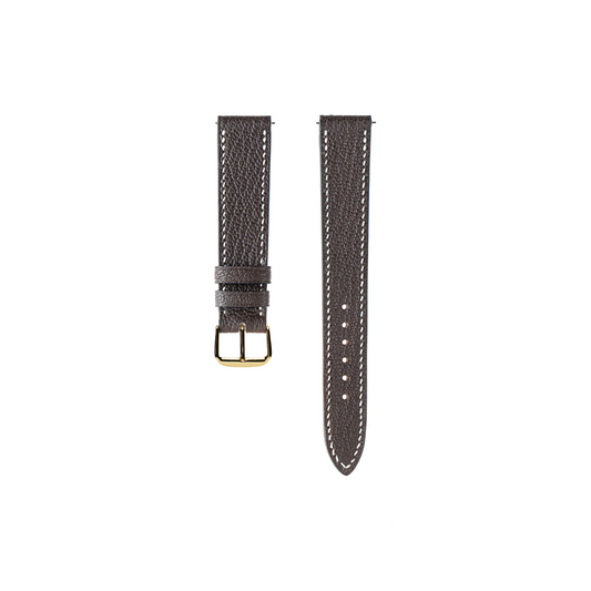 Cartier Tank Solo Strap : Goat Leather : Dark brown