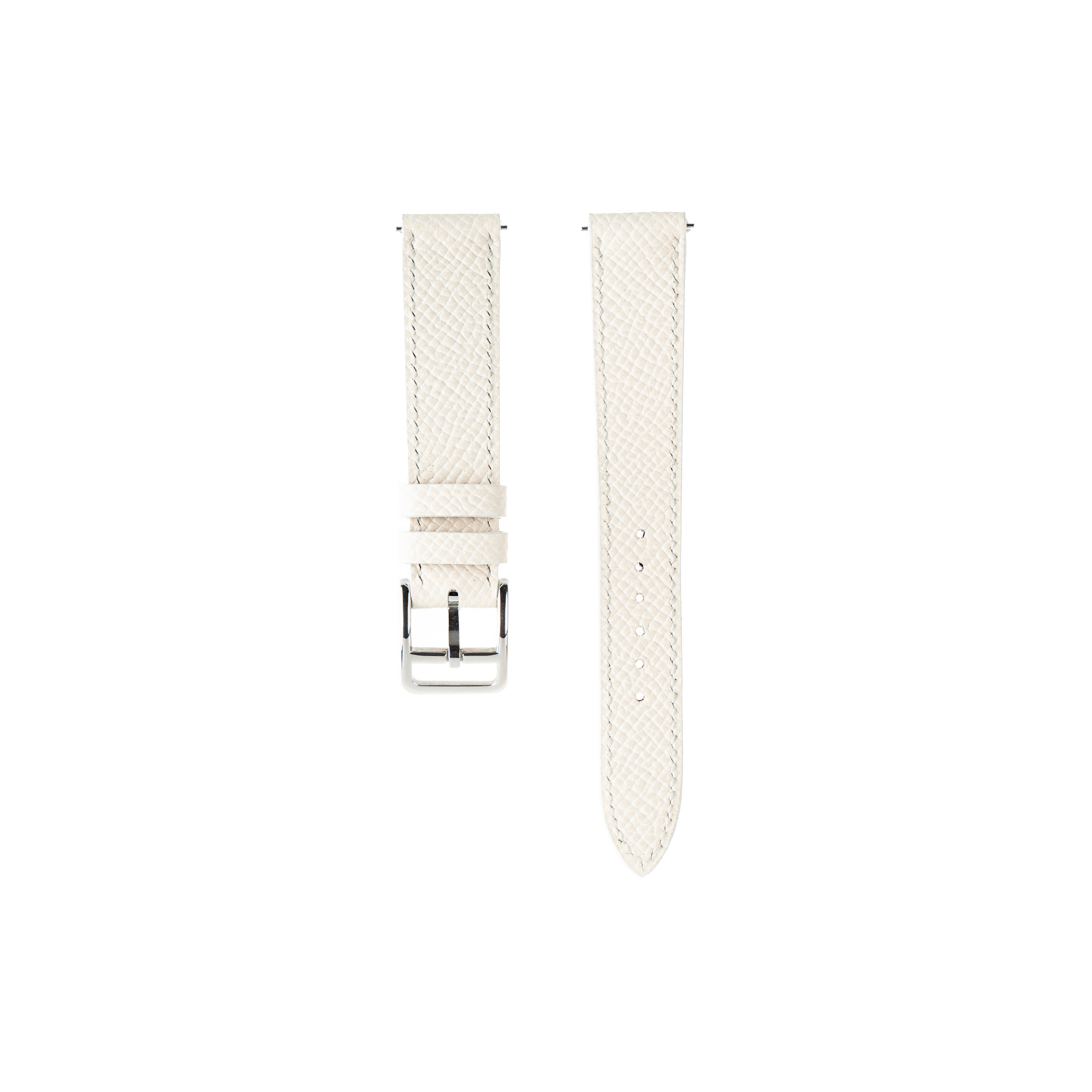 Hermes Watch Strap : Epsom Leather : Cream