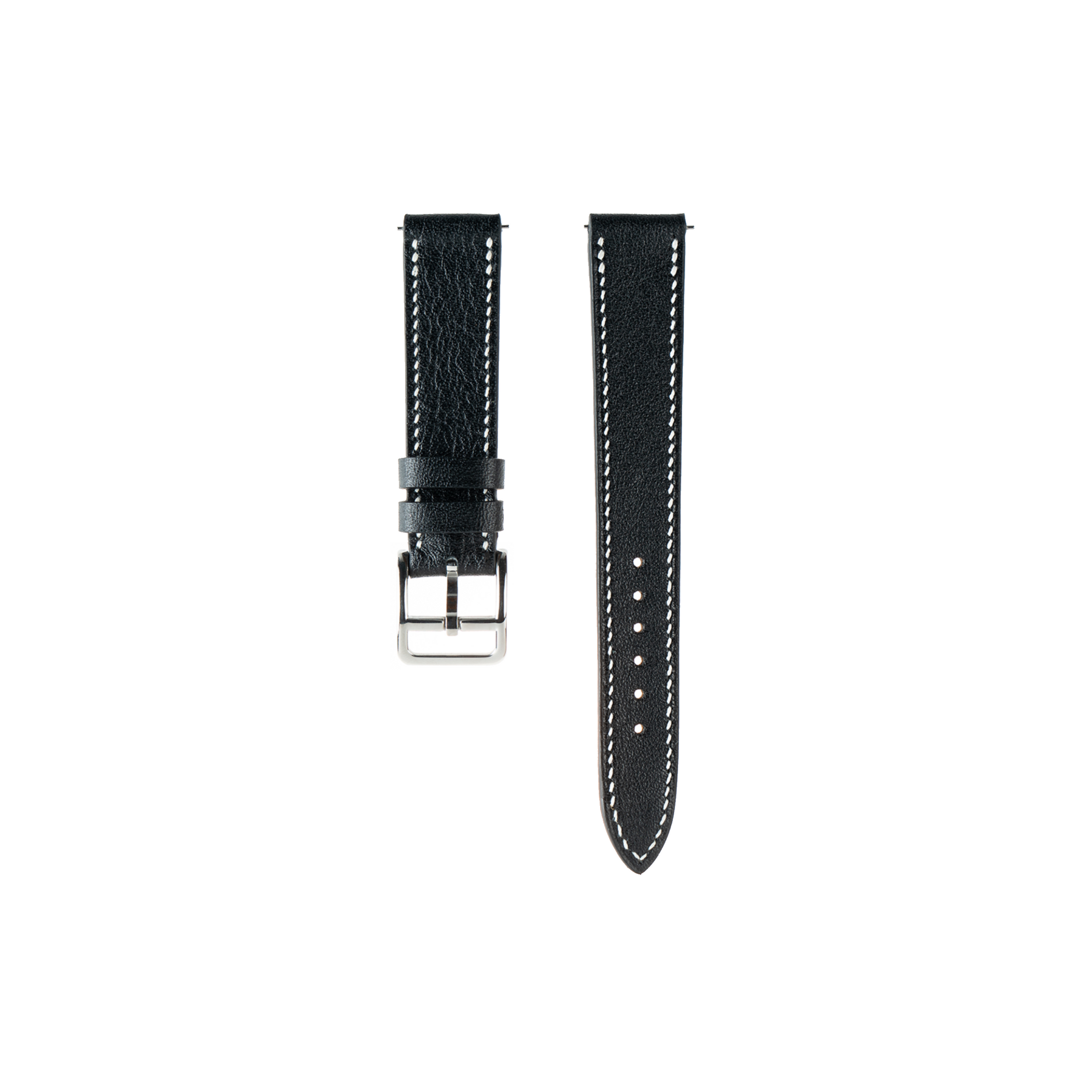 Hermes Watch Strap : Swift Leather : Black