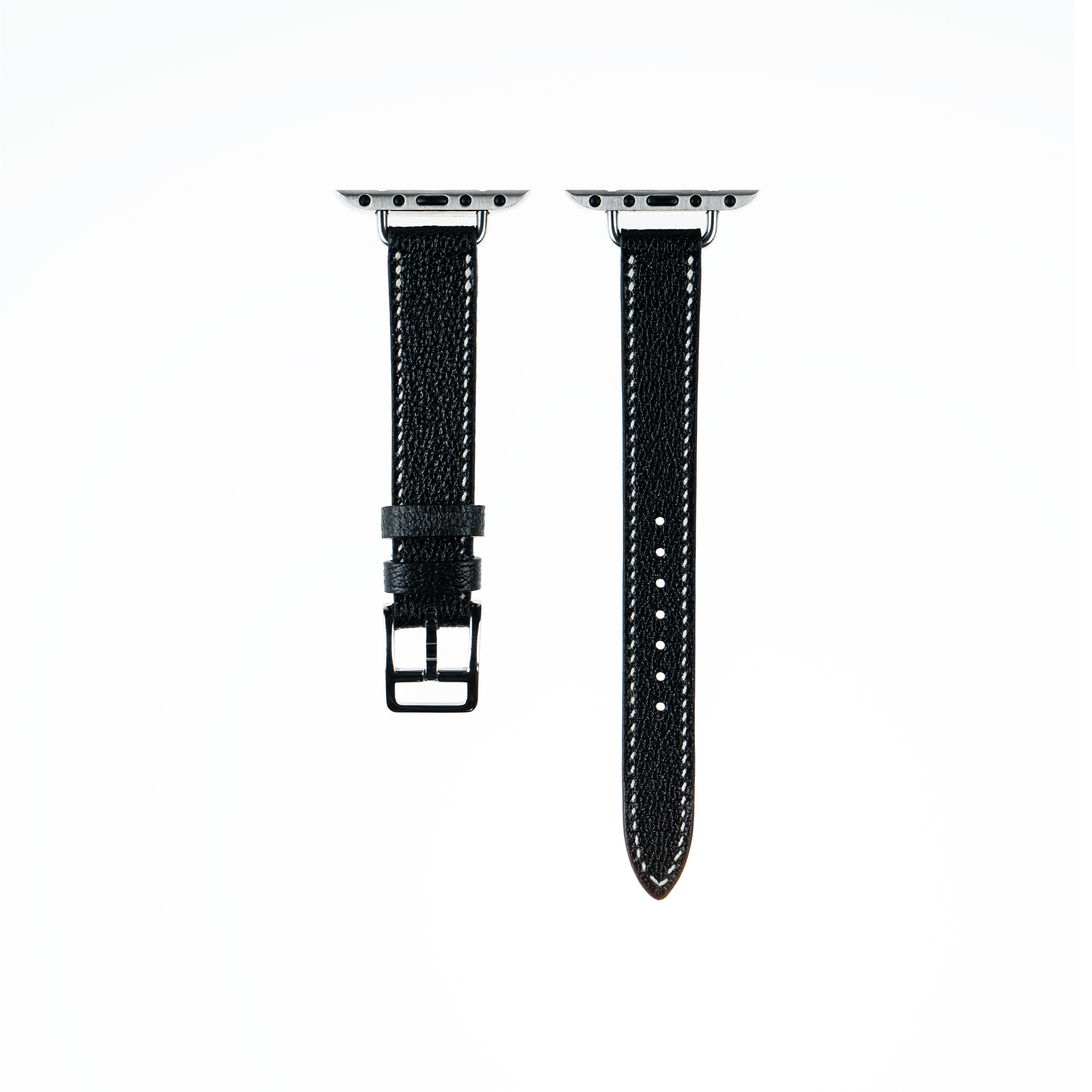 Apple Watch Strap : Goat Leather : Black : Attelage Single